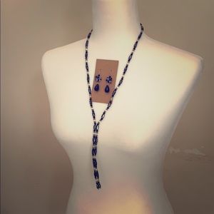 Hand made magnetic lariat necklace